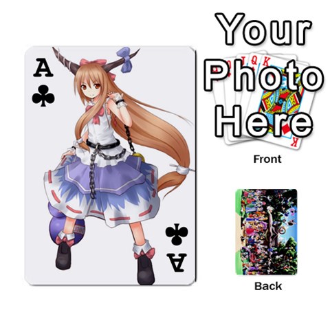 Ace Touhou Cards(updated) By Keifer Front - ClubA