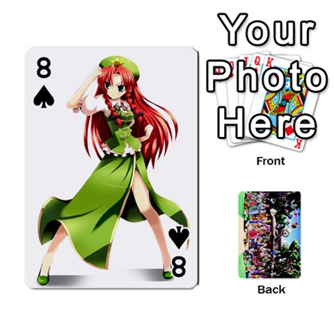Touhou Cards(updated) By Keifer Front - Spade8