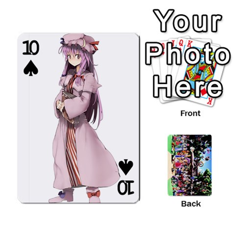Touhou Cards(updated) By Keifer Front - Spade10