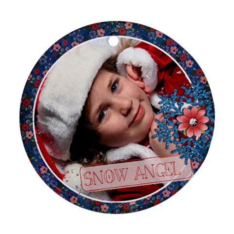 Snow Angel Ornament By Mikki Back