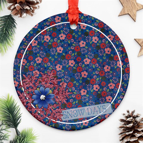 Snow Days Ornament By Mikki Back
