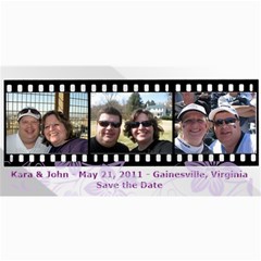 save the date cards - 4  x 8  Photo Cards