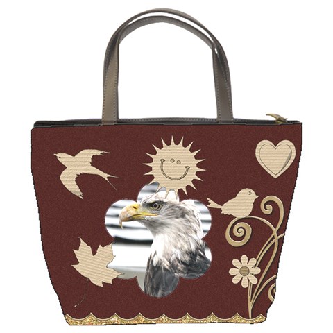 Love Of Nature Bucket Bag By Lil Back