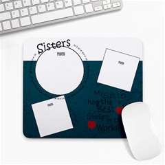 Sisters mousepad - Large Mousepad