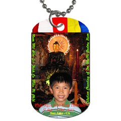 Jade Buddha - Peter - Dog Tag (Two Sides)