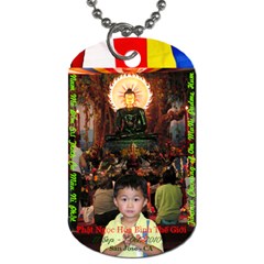 Jade Buddha - Patrick - Dog Tag (Two Sides)