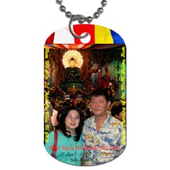 Jade Buddha - HuongGia - Dog Tag (Two Sides)