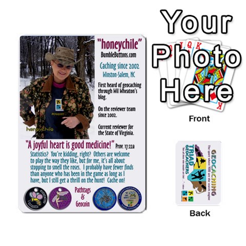 2010 Tgc Honeychile Trader Cards By Vicky Front - Spade3
