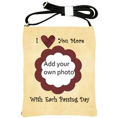 I Love You More Sling Bag - Shoulder Sling Bag