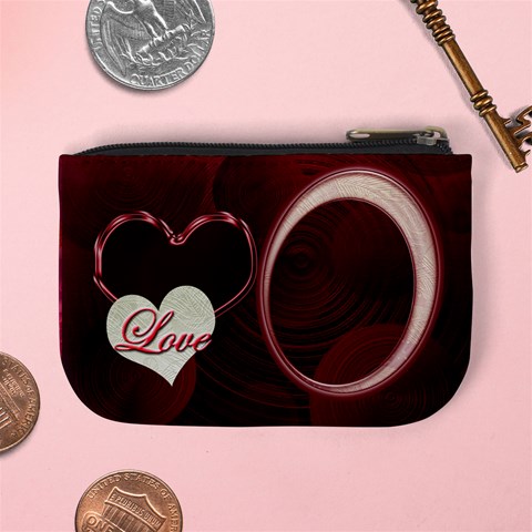 Heart Moon 15 Coin Purse By Ellan Back