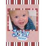 Jolly holidays Christmas Card - Greeting Card 5  x 7 