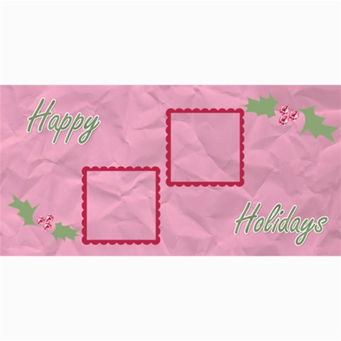 Holly Christmas Card By Martha Meier 8 x4  Photo Card - 3