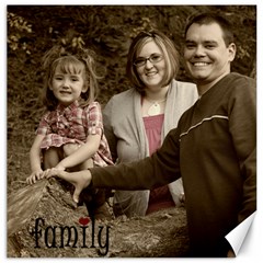 family 12x12 canvas - Canvas 12  x 12 