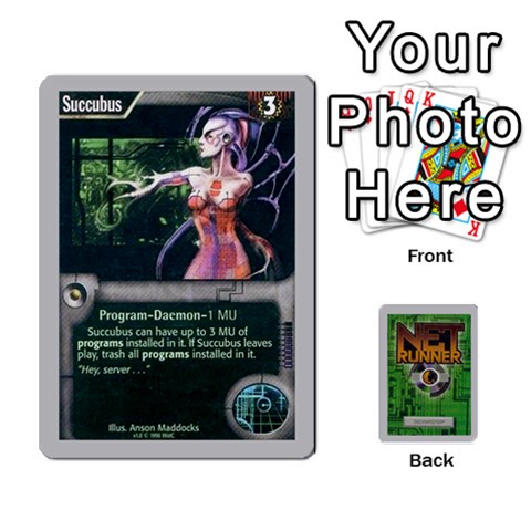 Queen Netrunner Bs Runner 01 By Pedrito Front - HeartQ