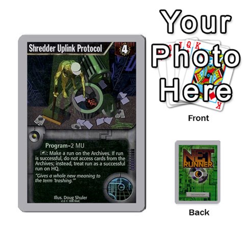 King Netrunner Bs Runner 01 By Pedrito Front - DiamondK