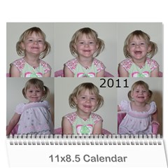 2011 Calendar - Wall Calendar 11  x 8.5  (12-Months)