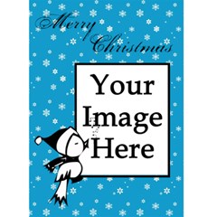 Merry christmas - Custom Greeting Card 5  x 7 