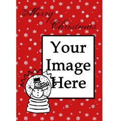 Merry christmas - Custom Greeting Card 5 x 7 Merry christmas - Custom Greeting Card 5 x 7