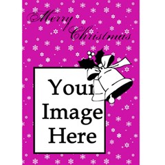 Merry christmas  -  Custom Greeting Card 5  x 7 