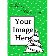 Merry christmas  -  Custom Greeting Card 5  x 7 