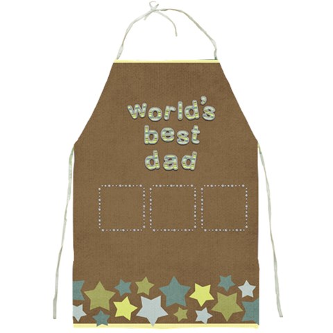 Best Dad Apron By Shelly Front