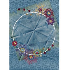 Snowflakes Holiday Card - Greeting Card 5 x 7 Snowflakes Holiday Card - Greeting Card 5 x 7