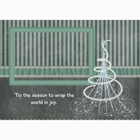 Calming Winter Photo Cards By Bitsoscrap 7 x5  Photo Card - 2