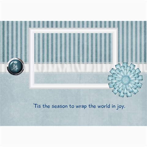 Calming Winter Photo Cards By Bitsoscrap 7 x5  Photo Card - 4