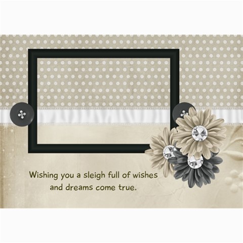 Calming Winter Photo Cards By Bitsoscrap 7 x5  Photo Card - 5