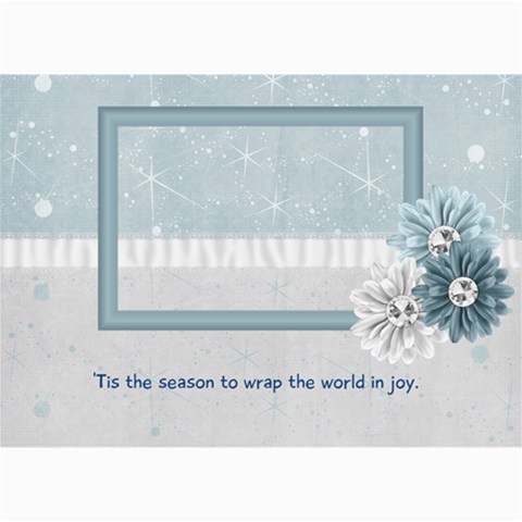 Calming Winter Photo Cards By Bitsoscrap 7 x5  Photo Card - 6