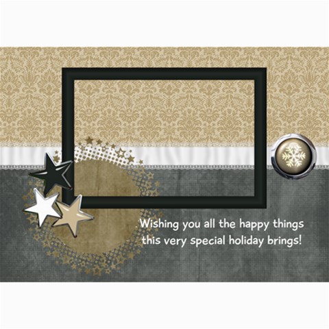 Calming Winter Photo Cards By Bitsoscrap 7 x5  Photo Card - 10