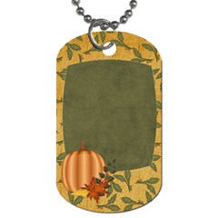 Sweet Harvest Pumpkin Tag - Dog Tag (One Side)