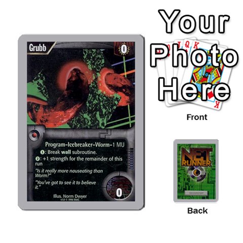 Queen Netrunner Bs Runner 03 By Pedrito Front - SpadeQ