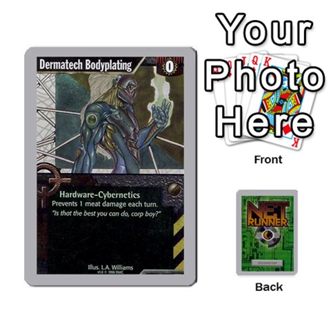 King Netrunner Bs Runner 03 By Pedrito Front - DiamondK