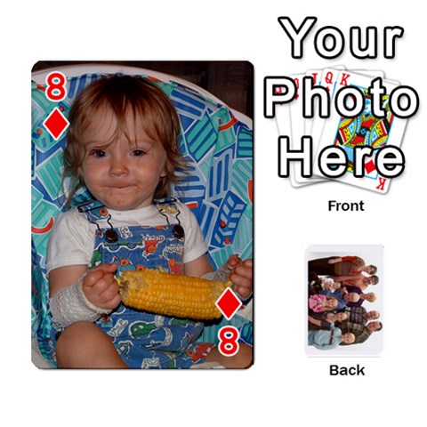 Playing Cards By Sam Gordon Front - Diamond8