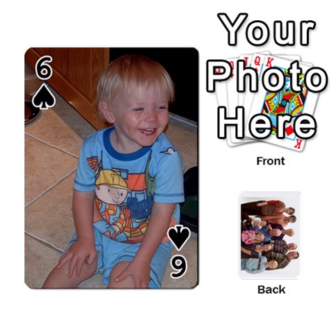 Playing Cards By Sam Gordon Front - Spade6