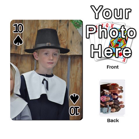 Playing Cards By Sam Gordon Front - Spade10