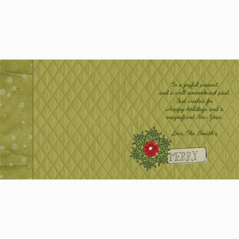 4x8 Holiday Photo Card 8 x4  Photo Card - 2