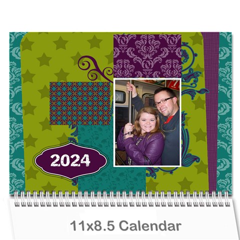 2024 Kelly Anne 12 Month Calendar By Klh Cover