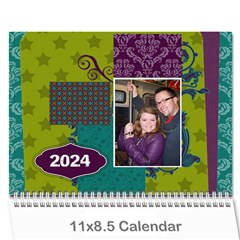 2024 Kelly Anne 12 Month Calendar - Wall Calendar 11  x 8.5  (12-Months)