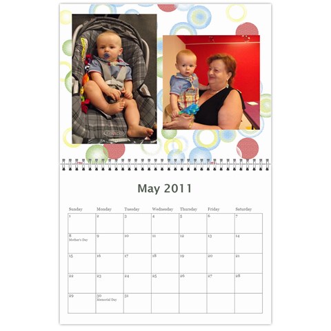 Rimma Calendar By Irina May 2011