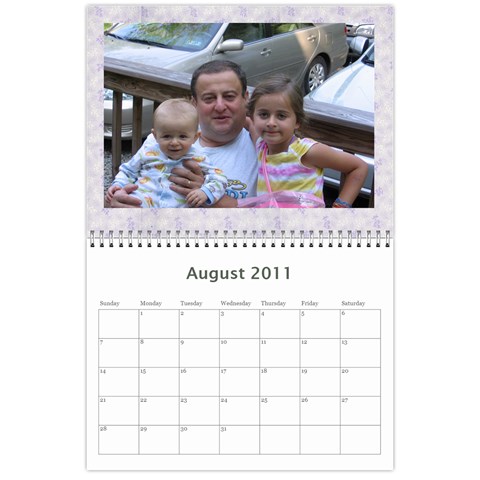Rimma Calendar By Irina Aug 2011