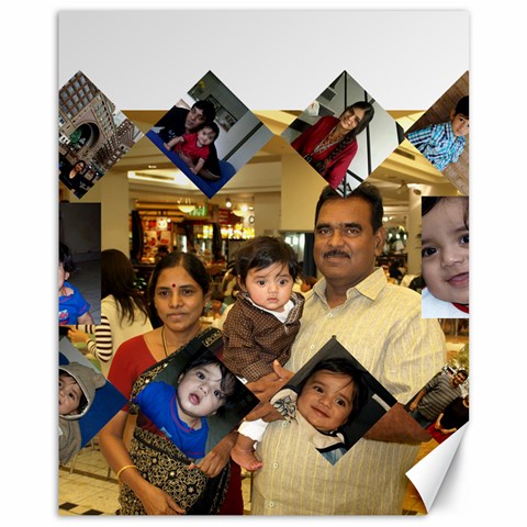 Mihi By Prasanna 10.95 x13.48  Canvas - 1