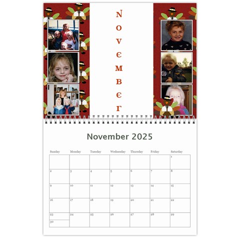 Calendar 2025 By Brooke Nov 2025