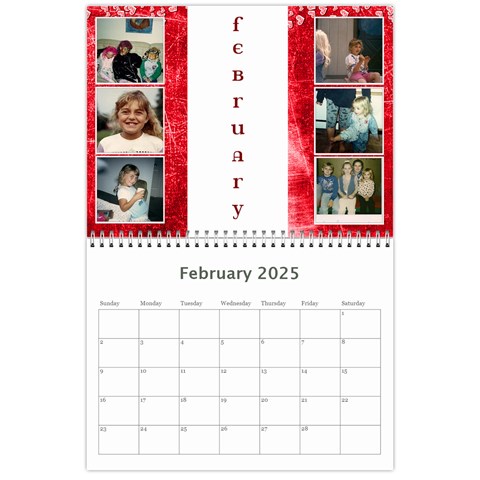 Calendar 2025 By Brooke Feb 2025