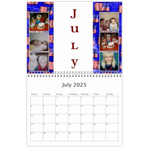 Calendar 2025 By Brooke Jul 2025