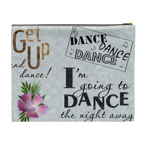Dance Xl Cosmetic Bag By Lil Back