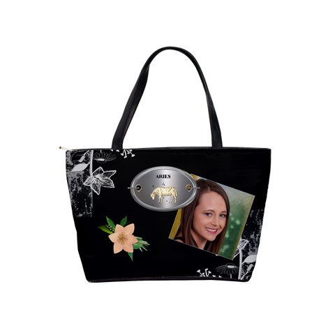 Aries Zodiac Shoulder Bag By Lil Back