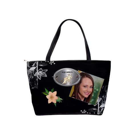 Aquarius Zodiac Shoulder Bag By Lil Back