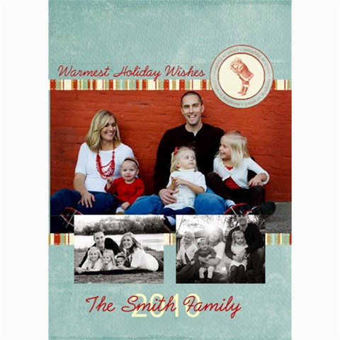 Holiday Collection 1 By April Williams 7 x5  Photo Card - 8